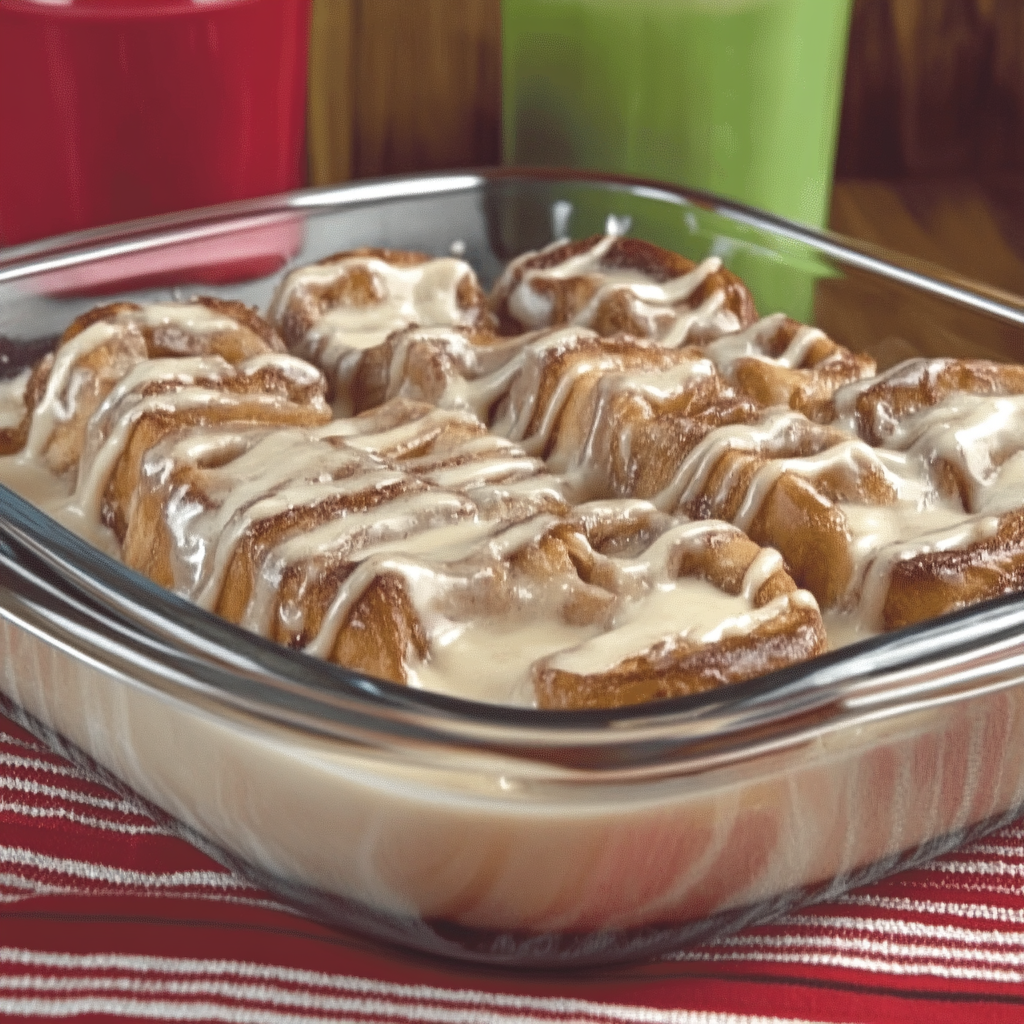 Cinnamon Roll Breakfast Casserole33