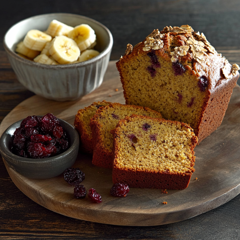 Cranberry Banana Bread1