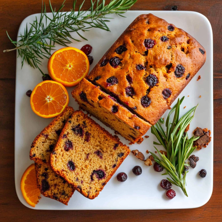 Cranberry Orange Bread11