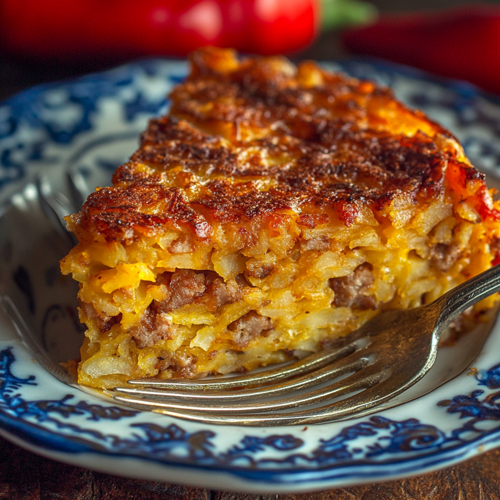 Hash Brown and Sausage Breakfast Casserole33
