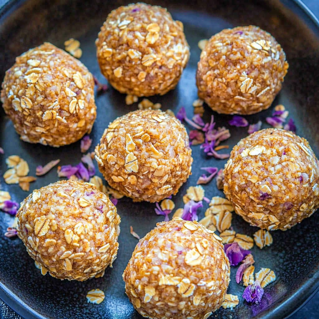Peanut Butter Oatmeal Balls22