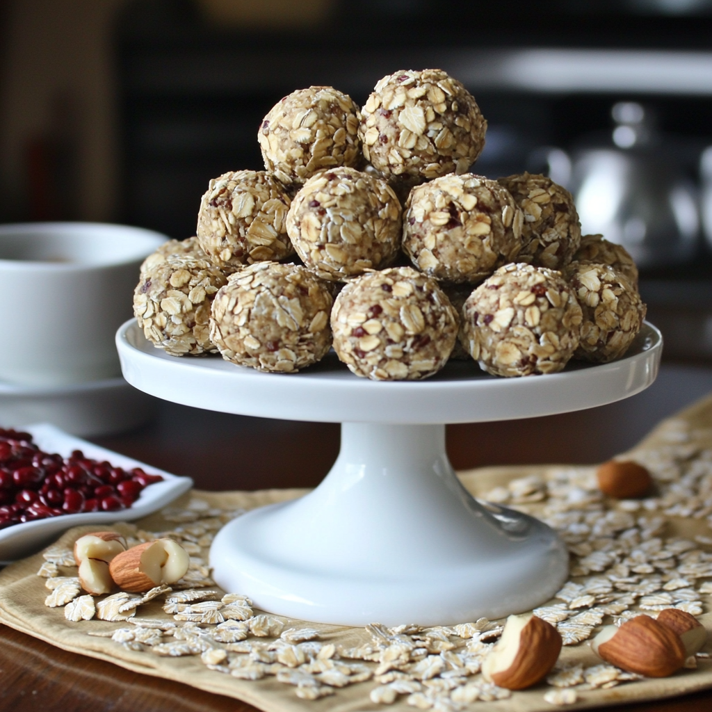 Peanut Butter Oatmeal Balls33