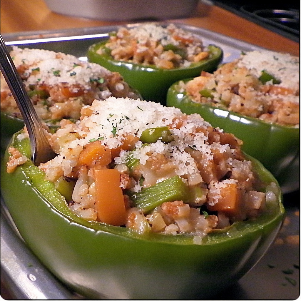 Stuffed Green Pepper11