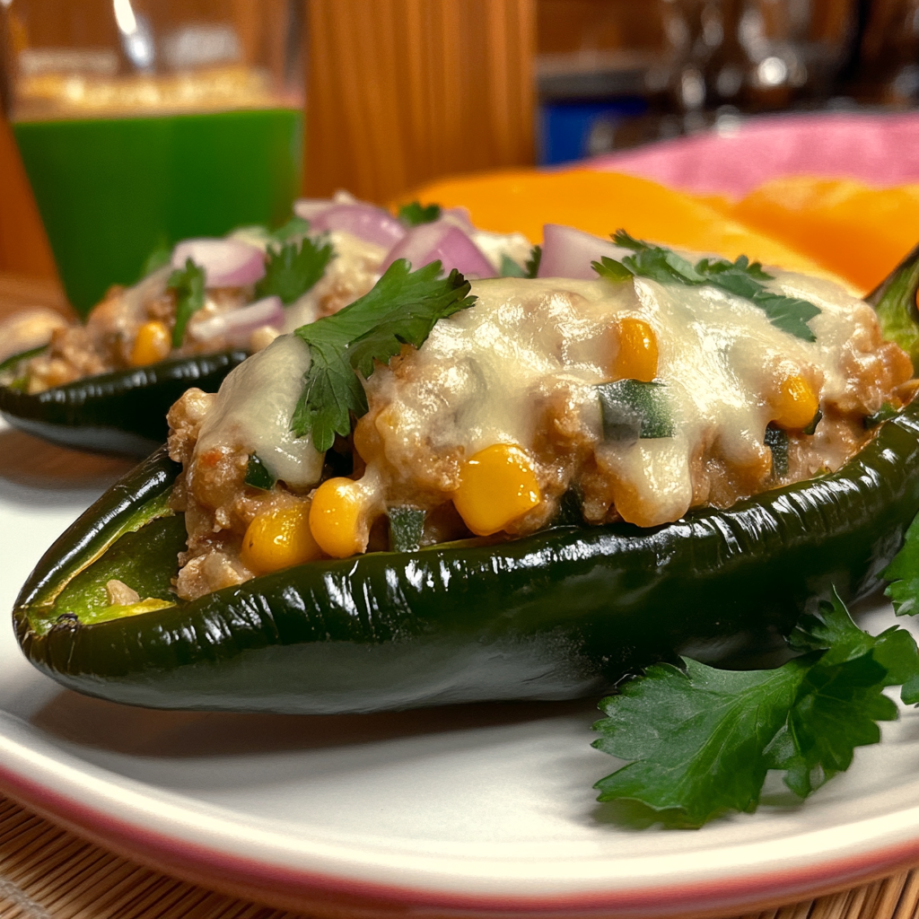 Stuffed Poblano Peppers33