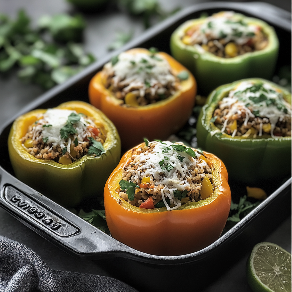 Vegan Stuffed Peppers33