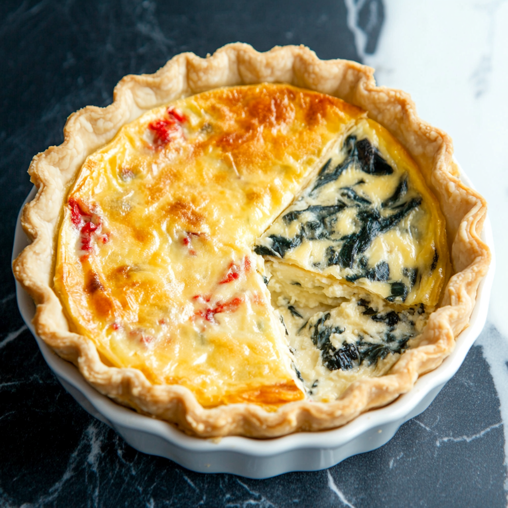 Vegetarian Quiche33