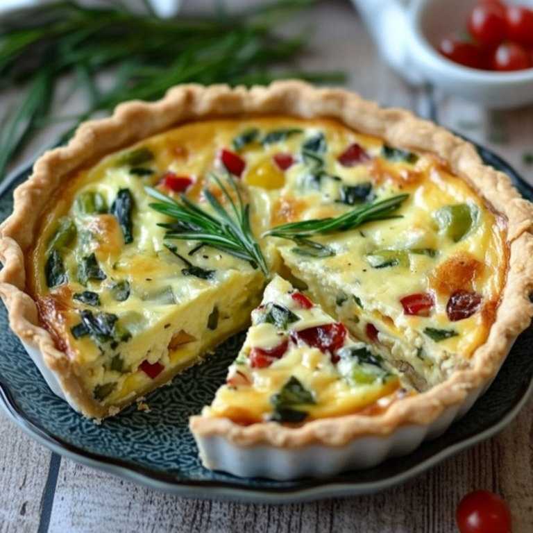 Vegetarian Quiche11