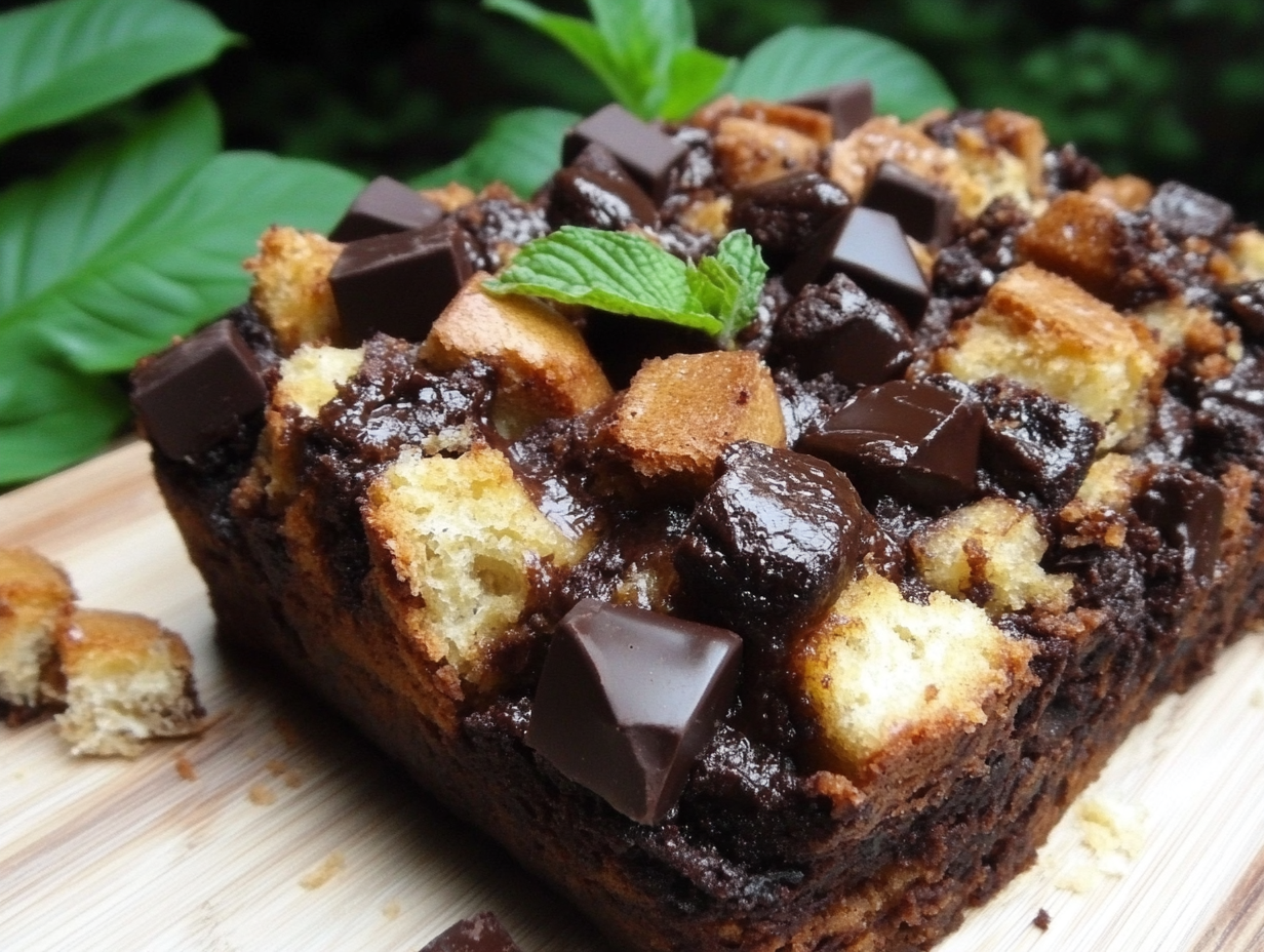 u9244396825 brownie bread pudding chaos 10 ar 43 weird c449b721 1043 4d30 aac2 dafd90dbb736 1 1- 5 Reasons to Love Brownie Bread Pudding: The Ultimate Decadent Dessert Fusion