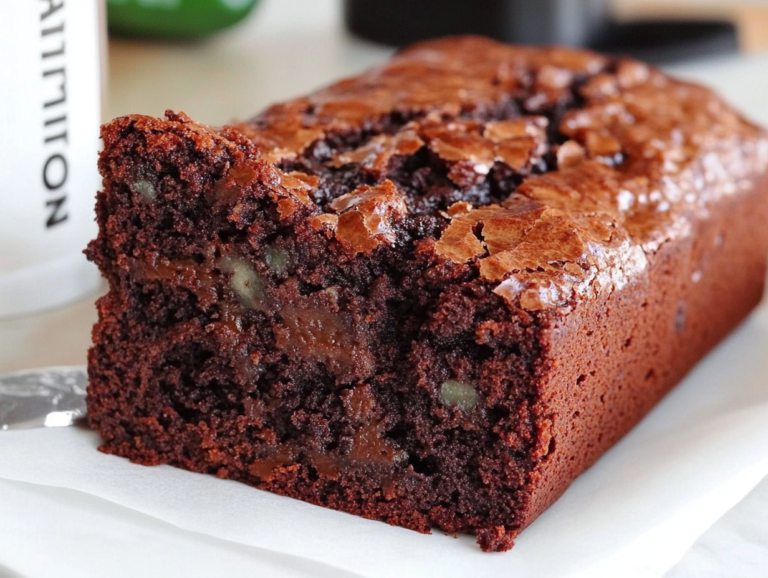 Zucchini Brownie Bread Recipe: Moist, Fudgy, and Easy to Make