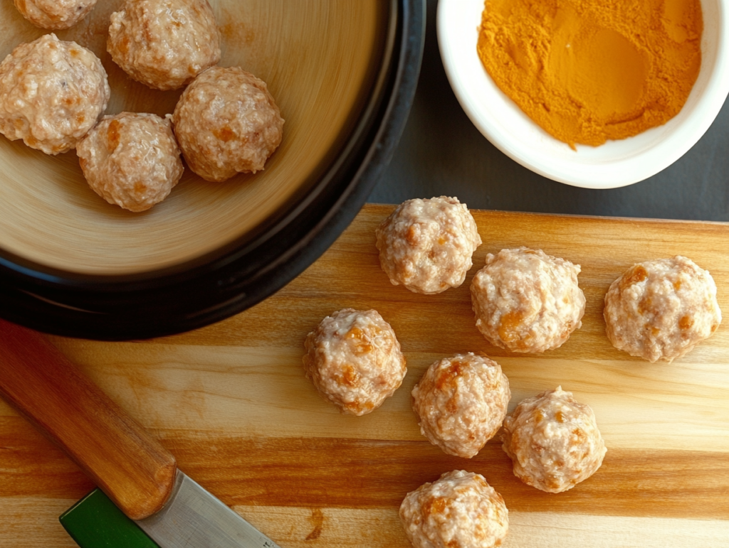 chicken meatball'4