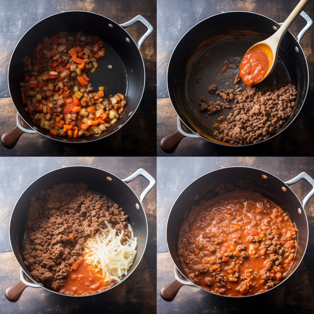 A bowl of authentic Bolognese sauce served over tagliatelle pasta, showcasing the traditional Italian meat sauce recipe.2