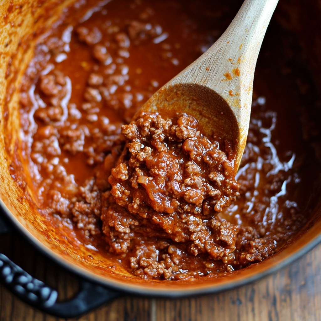 A bowl of authentic Bolognese sauce served over tagliatelle pasta, showcasing the traditional Italian meat sauce recipe.4